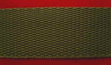 WEBBING-OLIVE-50C 50mm Olive Green Polypropylene Webbing Clearance - Ribbonmoon