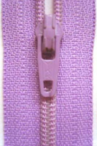 Z1632 YKK 20cm Lilac Nylon No.3 Closed End Zip - Ribbonmoon