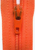 Z1925 YKK 15cm Pale Pastel Orange Nylon No.3 Closed End Zip - Ribbonmoon