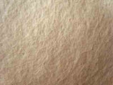 FELT77 9" Inch Pale Beige Felt Sqaure, 30% Wool, 70% Viscose - Ribbonmoon