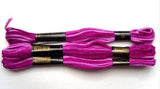 S036 8 Metre Skein Varigated Purple Cotton Embroidery Thread, 6 Strand Colourfast - Ribbonmoon