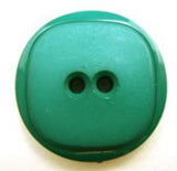 B5018 25mm Jade Green Matt Centre 2 Hole Button - Ribbonmoon