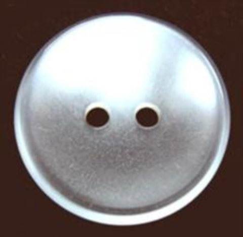 B17735 22mm Pearlised White 2 Hole Button - Ribbonmoon