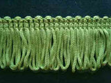 FT198 26mm Paris Green Dense Looped Dress Fringe - Ribbonmoon