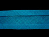 BB247 16mm Peacock Blue 100% Cotton Bias Binding - Ribbonmoon