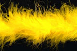 MARAB24 Yellow Marabou String (Swansdown). Turkey Feather - Ribbonmoon