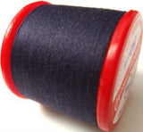 Strong Sewing Thread Navy 12. Multi Purpose,70% polyester, 30% cotton - Ribbonmoon