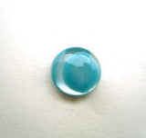 B14349 11mm Kingfisher and Pearl Variegated Shank Button - Ribbonmoon