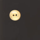 B16958 11mm Pale Peach Polyester Fish Eye 2 Hole Button - Ribbonmoon