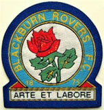 M324 78 x 82mm Vintage Blackburn Rovers Embroidered Sew on Motif