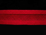 BB027 16mm Cherry Red 100% Cotton Bias Binding Tape