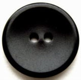 B10130 22mm Black 2 Hole Button - Ribbonmoon