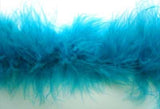 MARAB28 Kingfisher Marabou String (Swansdown). Turkey Feather - Ribbonmoon