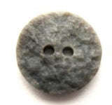 B11179 18mm Grey Stone Effect Textured Surface 2 Hole Button