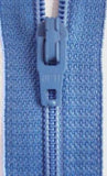 Z3398 Optilon 18cm Dusky Blue Nylon No.3 Closed End Zip - Ribbonmoon