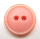 B10695 19mm Rose Pink Soft Sheen 2 Hole Button - Ribbonmoon