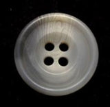 B10200 19mm Light Greys Soft Sheen 4 Hole Button - Ribbonmoon