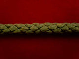 C046 Leaf Green 7mm Crepe Cord - Ribbonmoon