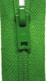 Z3411 20cm Deep Emerald Green Nylon No.3 Closed End Zip - Ribbonmoon