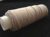 SHIRRING08 Pale Grey Shirring Elastic, 20 Metre Spool - Ribbonmoon