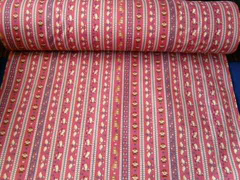 FABRIC20 56cm Pink Cotton Fabric with a Childrens Design