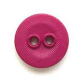 B5780 14mm Myrtle Pink Lightly Textured Linen Effect 2 Hole Button - Ribbonmoon