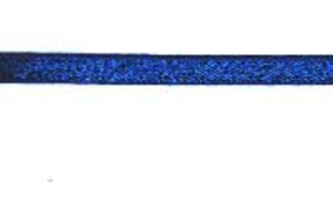R6267 6mm Dark Royal Blue Metallic Lame Ribbon - Ribbonmoon