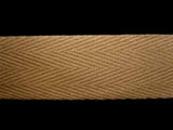 WTAPE35 25mm Honey Beige Herringbone Twill Tape 100% Cotton Webbing - Ribbonmoon