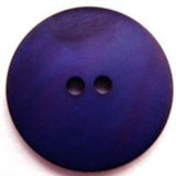 B13208 22mm Tonal Navy, Royal and Purple Soft Sheen 2 Hole Button - Ribbonmoon