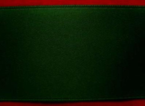 R4995 36mm Holly Green Single Face Satin Ribbon - Ribbonmoon