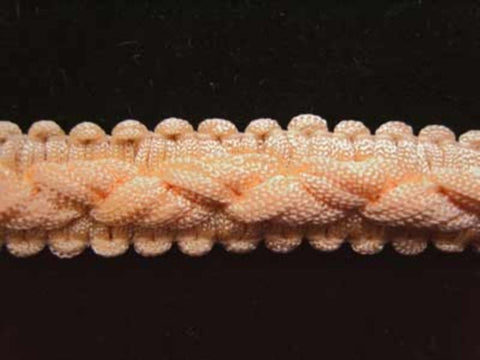 FT1061 17mm Creamy Peach and Peach Braid Trimming - Ribbonmoon
