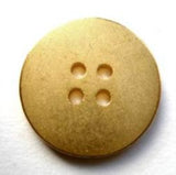 B17316 21mm Dull Gold Heavy Metal Alloy 4 Hole Button - Ribbonmoon