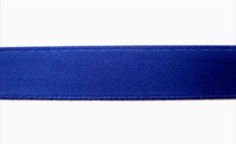 R4969 11mm Deep Dark Royal Blue Single Face Budget Satin Ribbon - Ribbonmoon