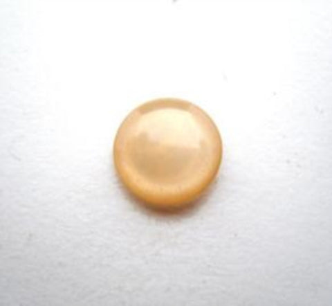 B16471 11mm Pineapple Tinted Pearlised Polyester Shank Button - Ribbonmoon