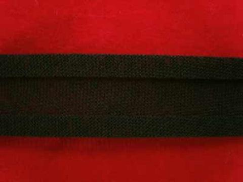BB068 16mm Black 100% Cotton Bias Binding - Ribbonmoon