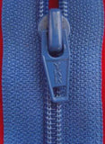 Z2125 YKK 15cm Dusky Blue Nylon No.5 Closed End Zip - Ribbonmoon