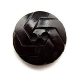 B13076 17mm Black Matt and Gloss Texttured 2 Hole Button - Ribbonmoon