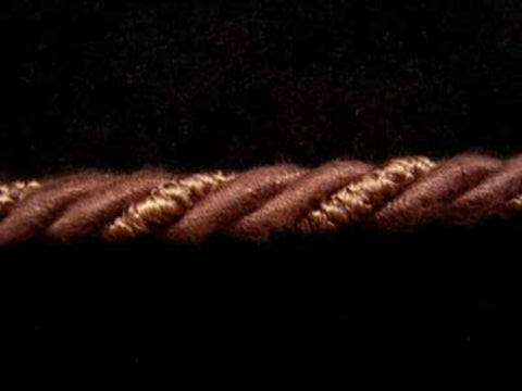 C100-BRWN 8mm Mixed Brown Furnishing Cord - Ribbonmoon