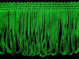 FT1701 58mm Deep Emerald Green Looped Dress Fringe - Ribbonmoon