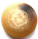 B4214 23mm Aaran Creams and Brown Bone Sheen Shank Button - Ribbonmoon