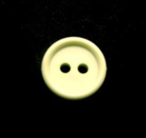 B8828 11mm Mint Green Matt Centre 2 Hole Button - Ribbonmoon