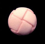B13067 18mm Very Pale Pink Leather Effect Football Shank Button
