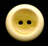B9588 19mm Frosted Yellow Gloss 2 Hole Button - Ribbonmoon