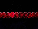 SQC17 6mm Scarlet Berry Strung Sequins - Ribbonmoon