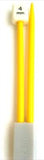 KP15 4mm Childrens Knitting Pins, Plastic Knobbed - Ribbonmoon