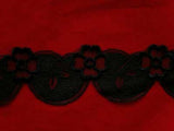 L312 48mm Black Flat Lace - Ribbonmoon