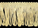 FT032 5cm Pale Primrose Viscose Looped Dress Fringe - Ribbonmoon