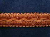 FT1125 17mm Pale Sable Brown Braid Trimming - Ribbonmoon