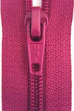 Z2644 58cm Raspberry Pink Nylon No.5 Open End Zip - Ribbonmoon