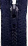 Z3162 YKK 18cm Rich Navy Nylon No.3 Closed End Zip - Ribbonmoon